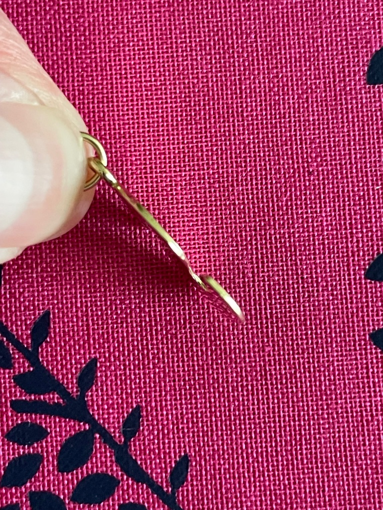 Helen Ficalora 14k Yellow Gold “S” Cutout Letter Charm — image 5 of 8